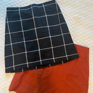 Madewell Wool Blend Mini Skirt Bundle